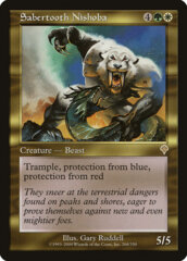 Sabertooth Nishoba - Foil